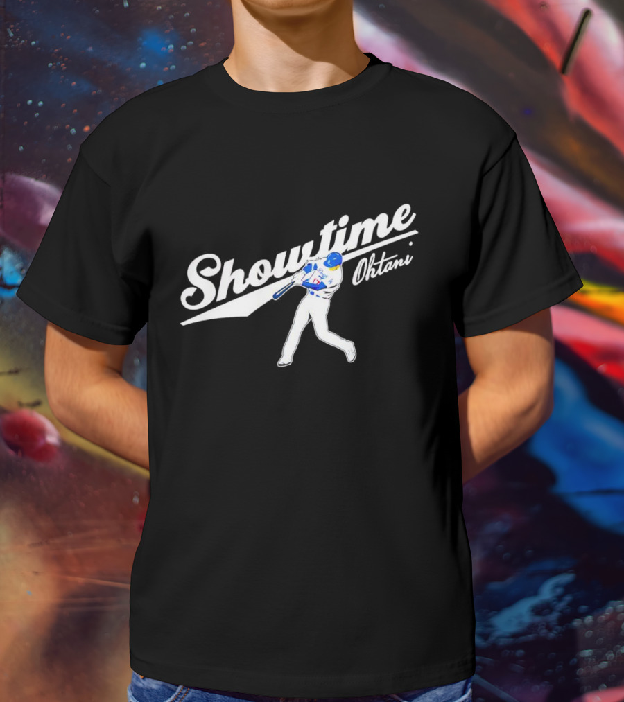 Showtime Ohtani Baseball Swing Iconic T-Shirt