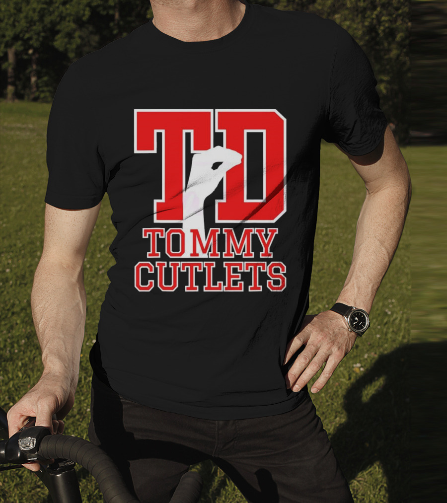 TD Tommy Cutlets Finger Pinch Gesture T-Shirt