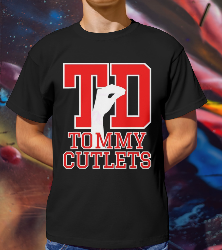 TD Tommy Cutlets Finger Pinch Gesture T-Shirt