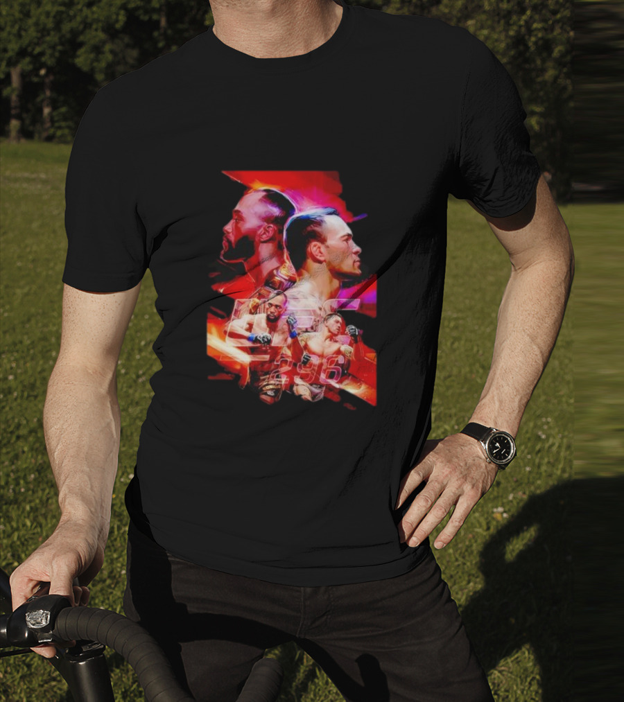 UFC 296 Artist Series Combat T-Shirt