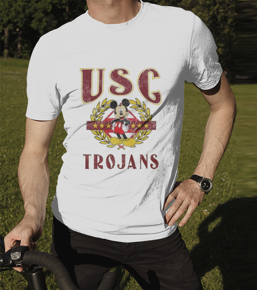 USC Trojans Disney Mickey Mouse T-Shirt