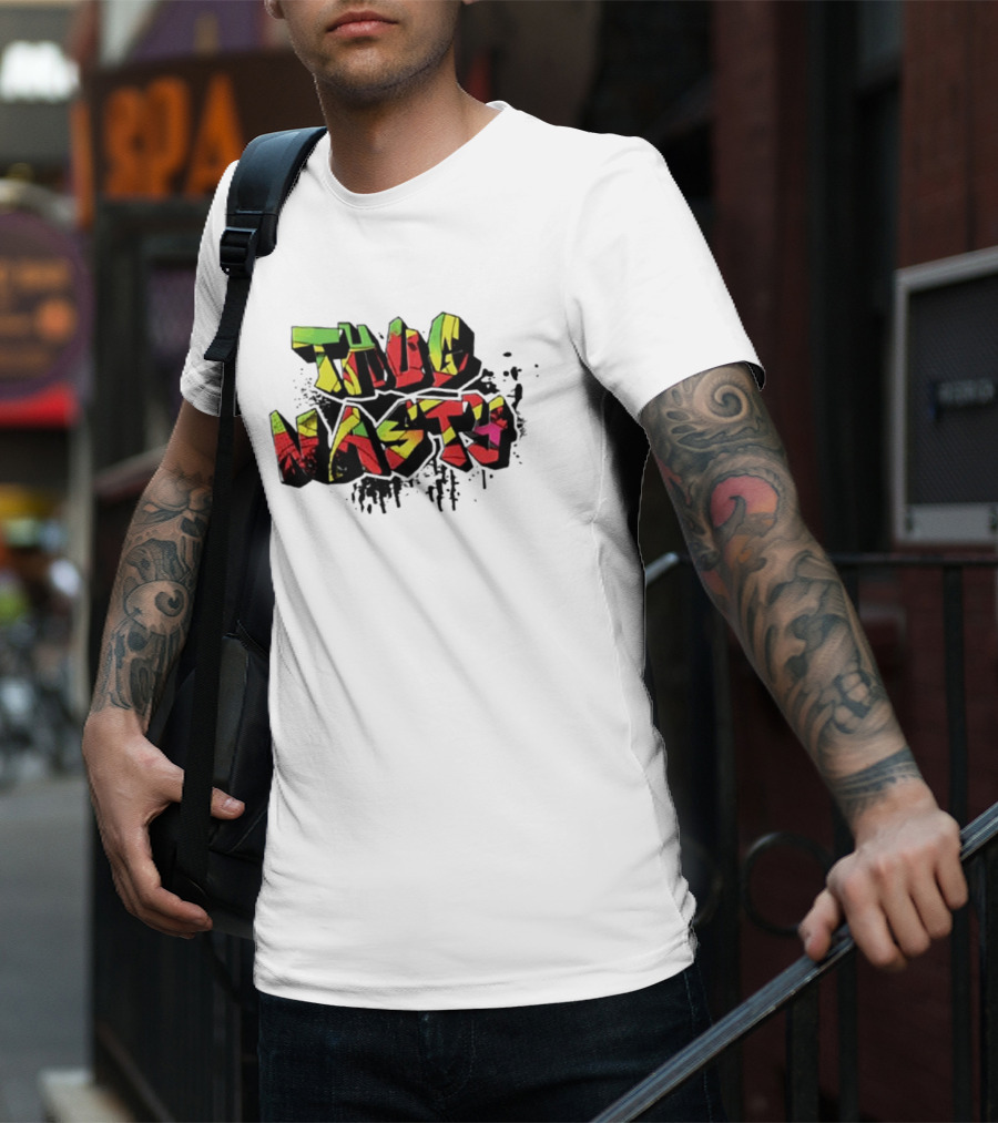 Bryce Mitchell Thug Nasty Bold Graffiti T-Shirt