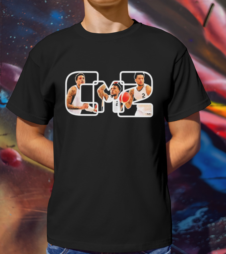 Cleveland Hubert Melvin CMP Basketball Number 2 T-Shirt