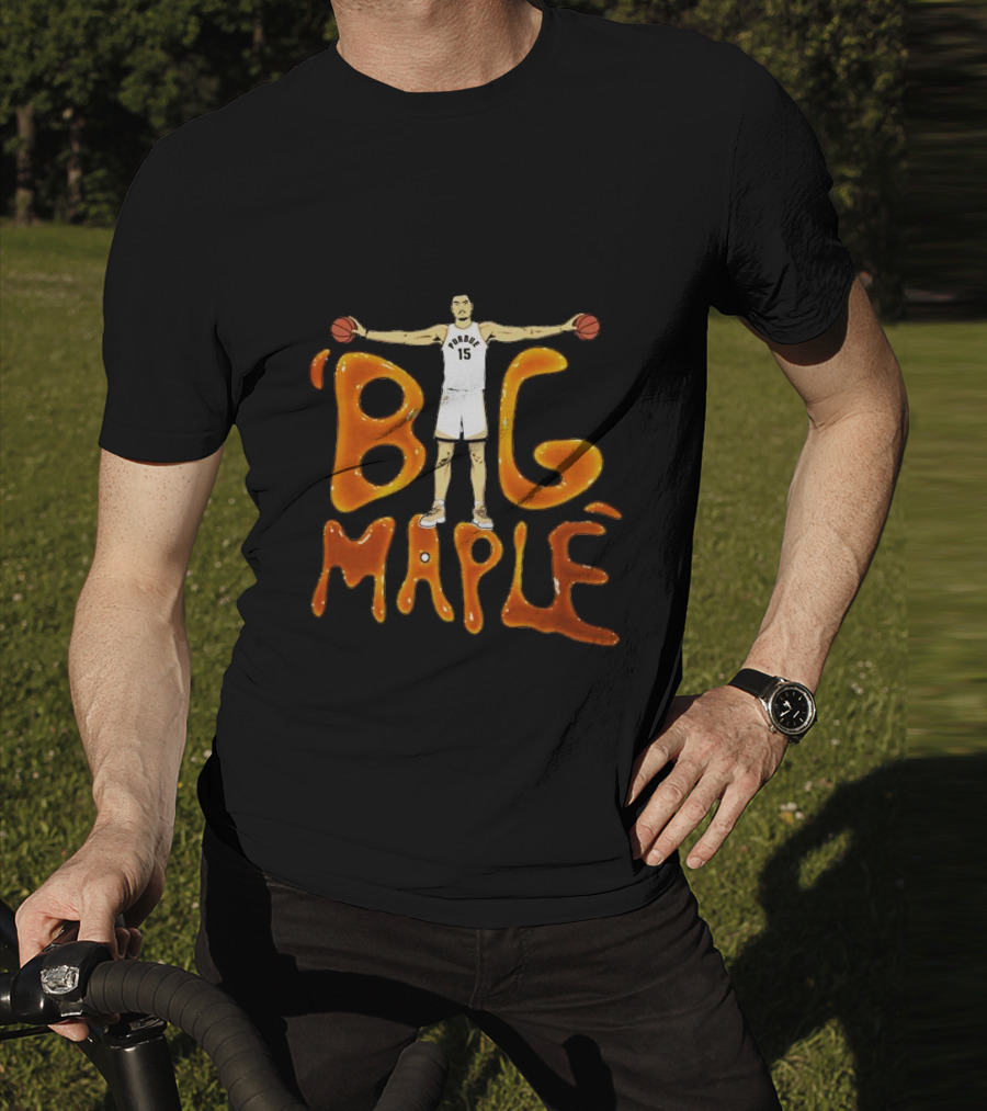 Big Maple Zach Edey Purdue Basketball Number 15 T-Shirt