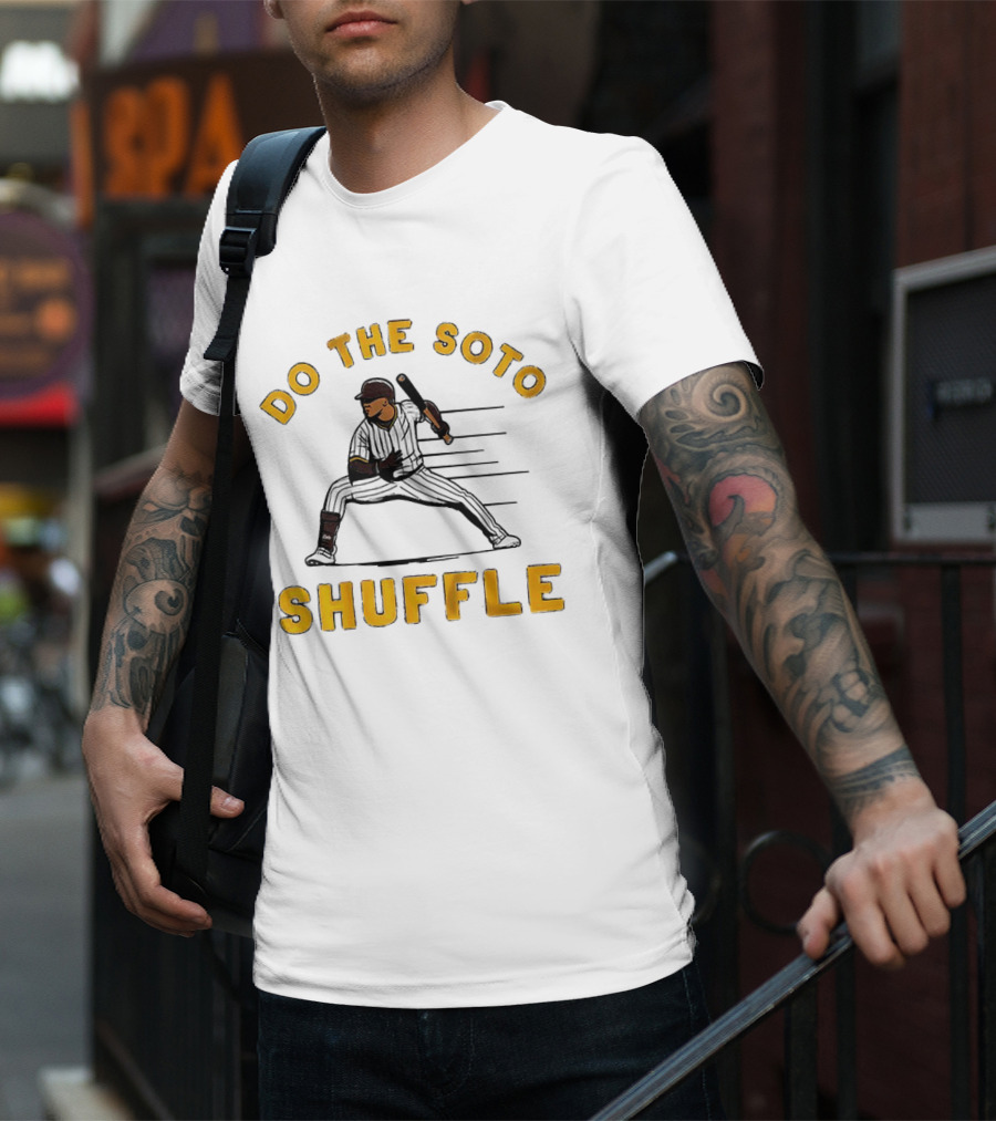 Juan Soto Do The Soto Shuffle San Diego Padres Baseball Movement T-Shirt