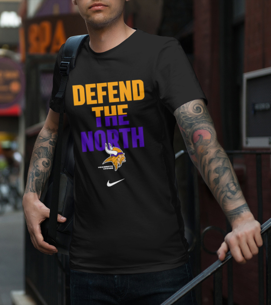 Minnesota Vikings Defend The North T-Shirt