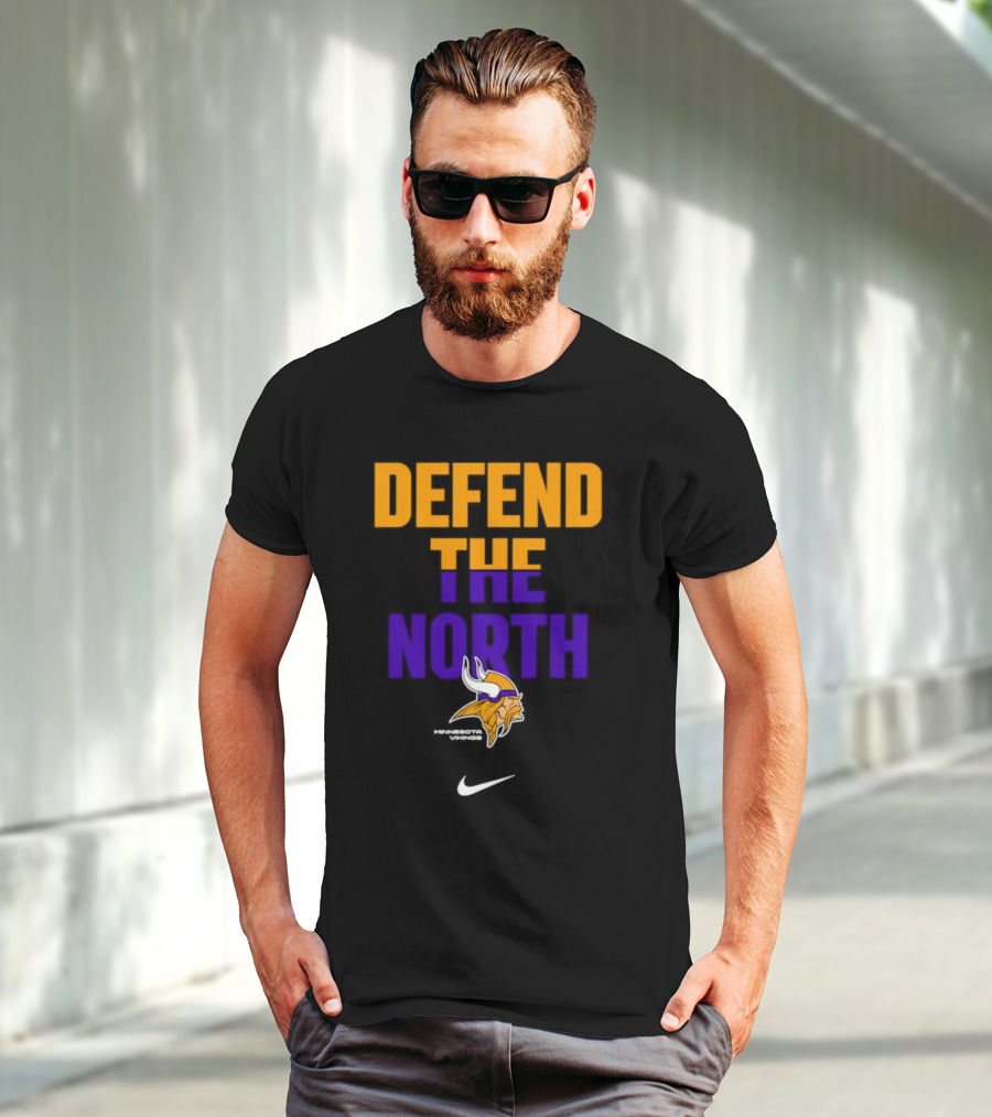 Minnesota Vikings Defend The North T-Shirt