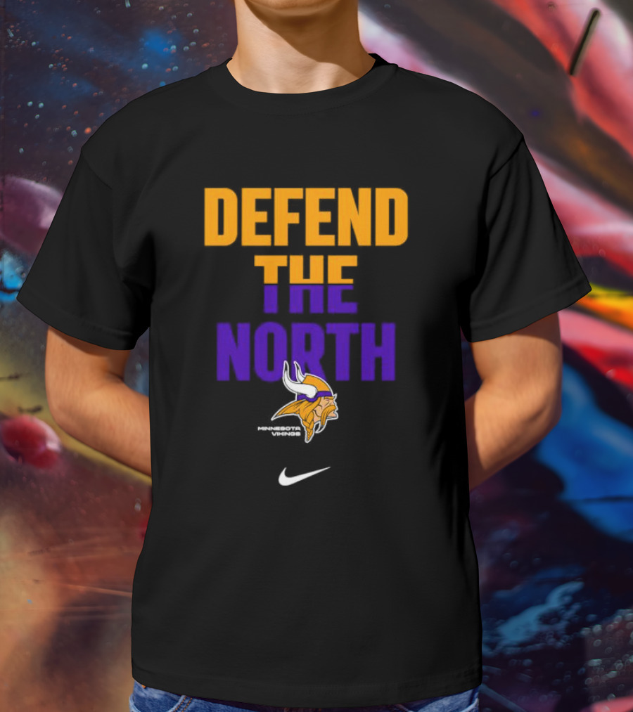 Minnesota Vikings Defend The North T-Shirt