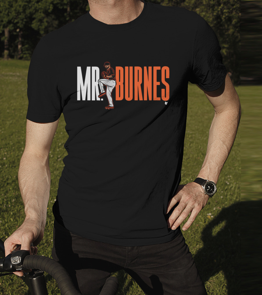 MR. BURNES Corbin Burnes Baseball Player T-Shirt