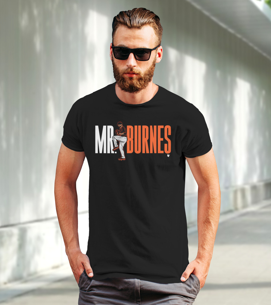 MR. BURNES Corbin Burnes Baseball Player T-Shirt