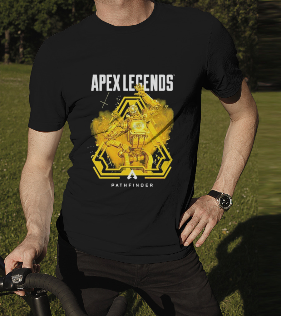 Apex Legends Pathfinder Yellow Tech T-Shirt