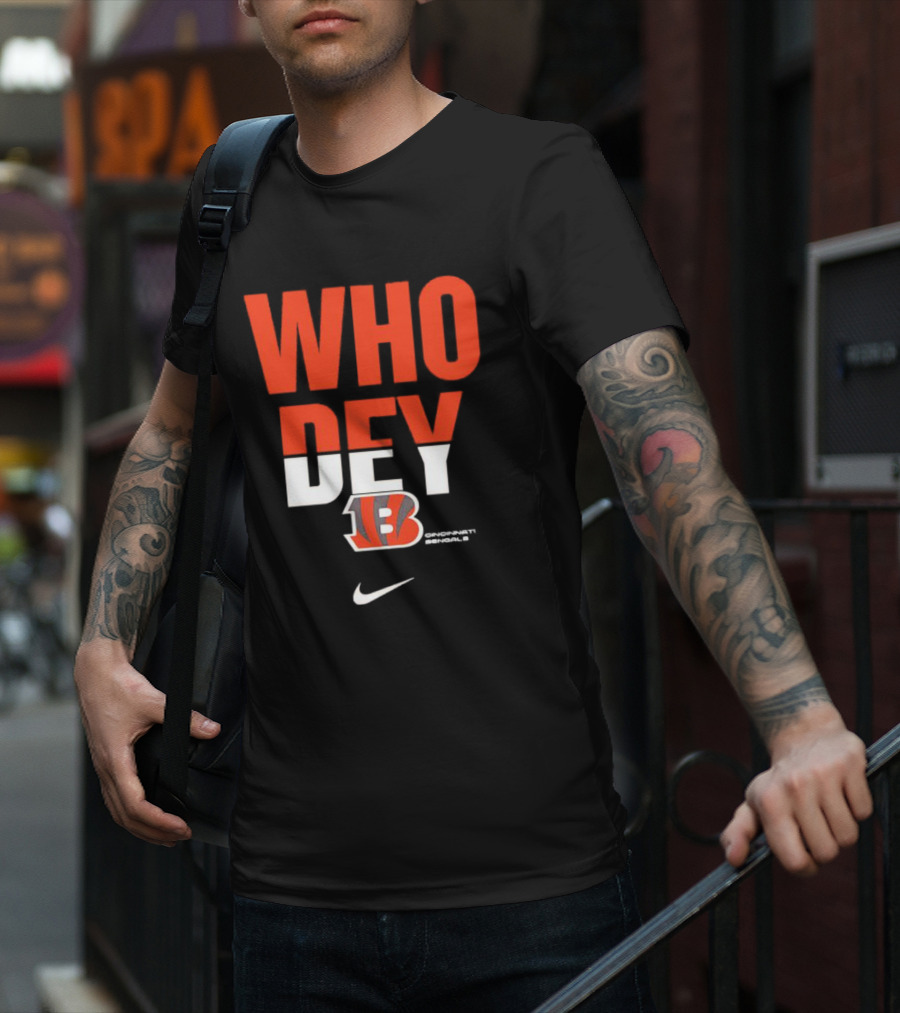 Cincinnati Bengals Who Dey T-Shirt