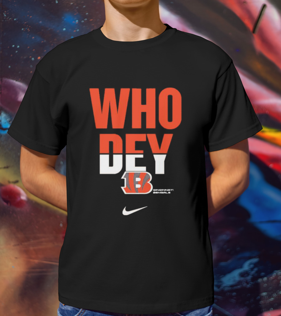 Cincinnati Bengals Who Dey T-Shirt