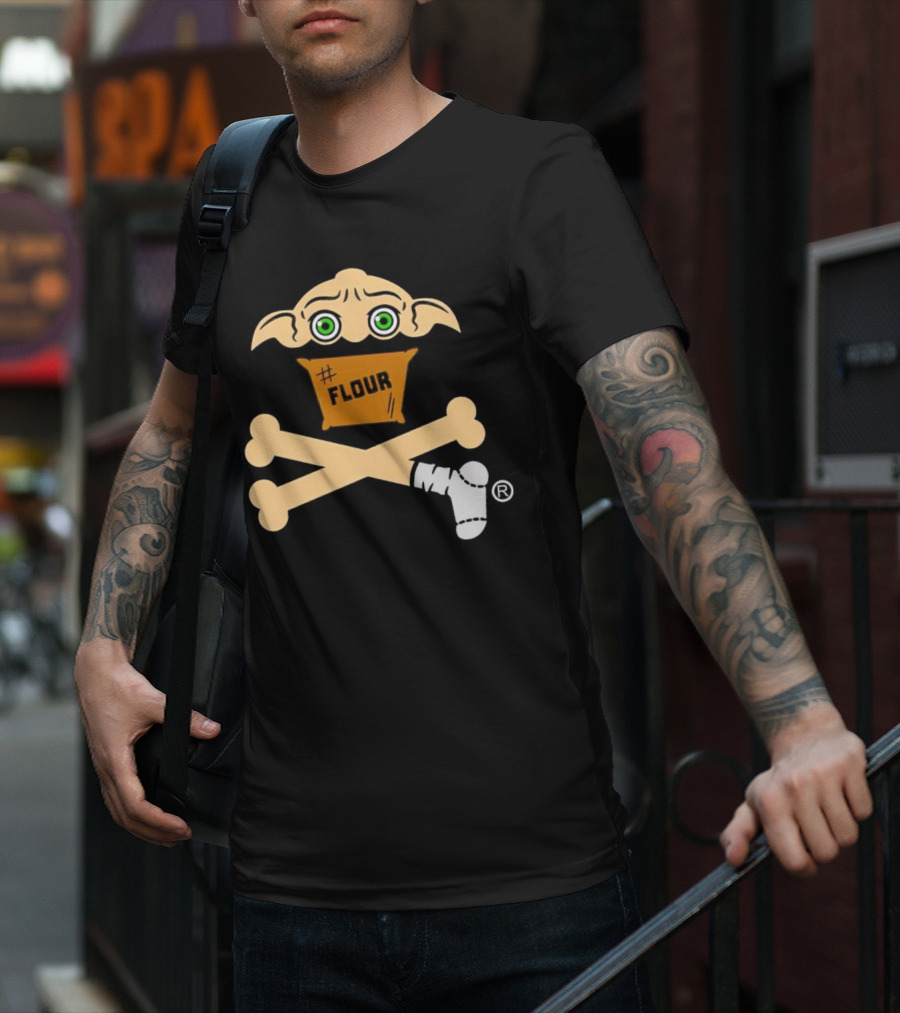 Kitchen Elf Crossbones Preorder Flour Iconic T-Shirt
