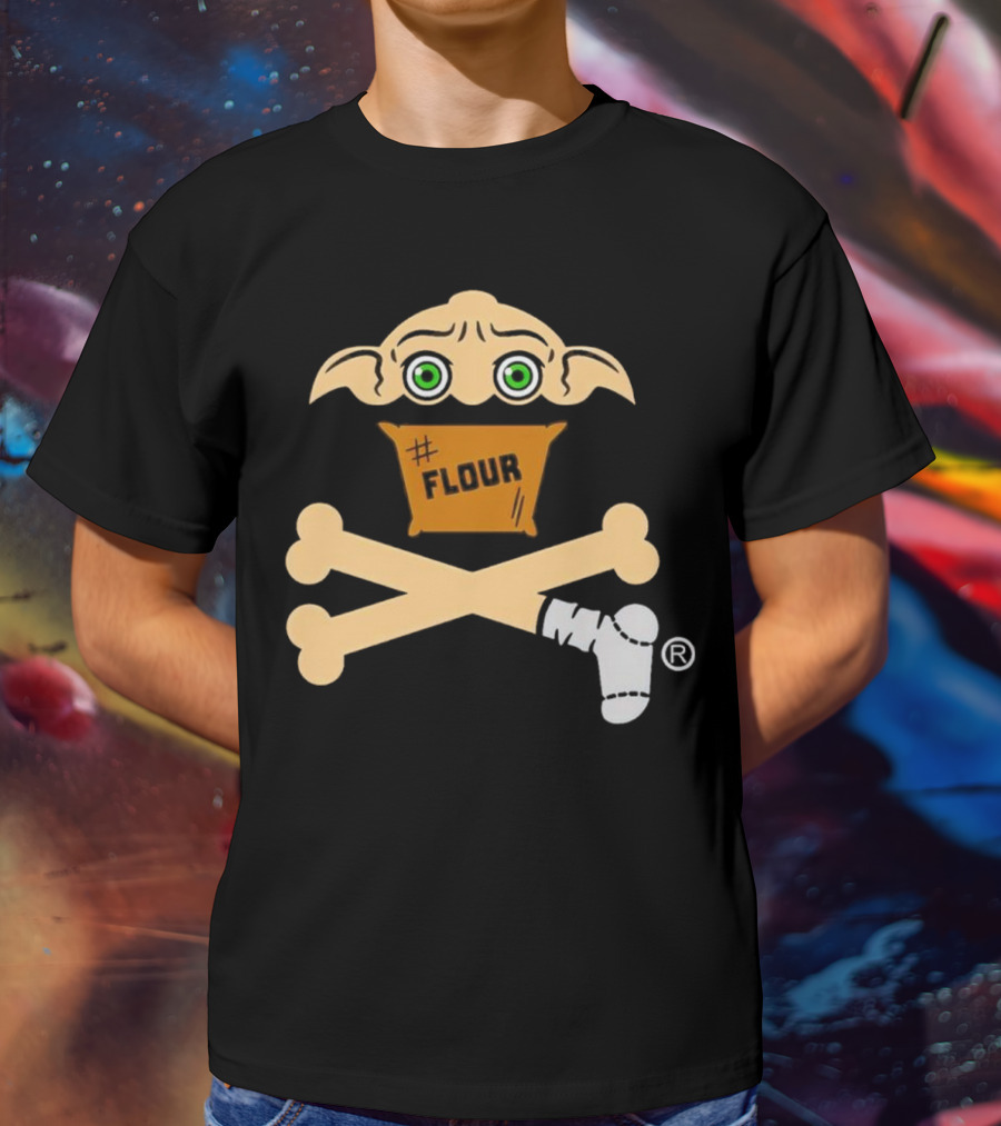 Kitchen Elf Crossbones Preorder Flour Iconic T-Shirt