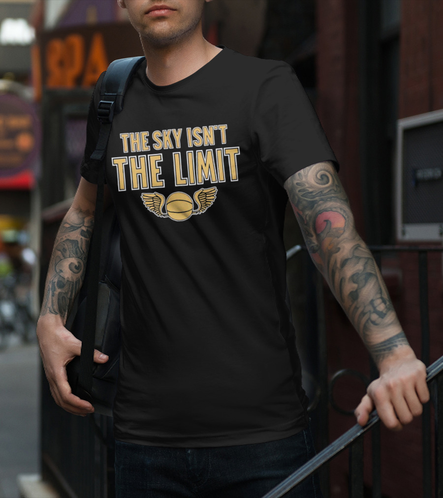 The Sky Isn’t The Limit LeBron James Basketball Wings T-Shirt