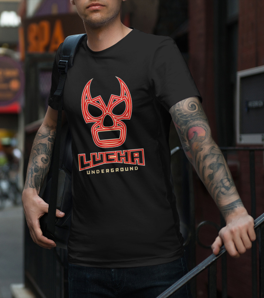 Lucha Underground Mask Lucha Underground T-Shirt
