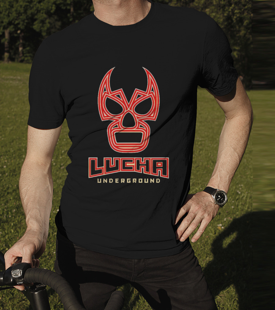 Lucha Underground Mask Lucha Underground T-Shirt