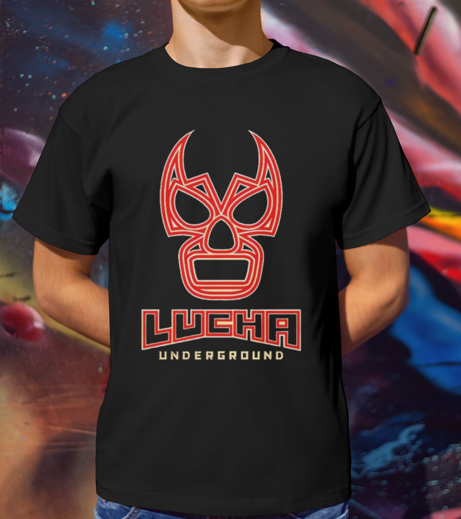 Lucha Underground Mask Lucha Underground T-Shirt
