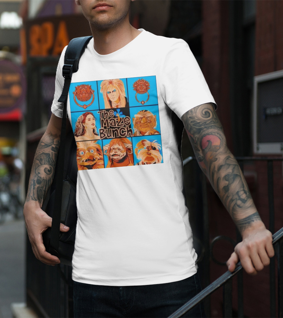 The Maze Bunch Labyrinth Tribute Icons T-Shirt