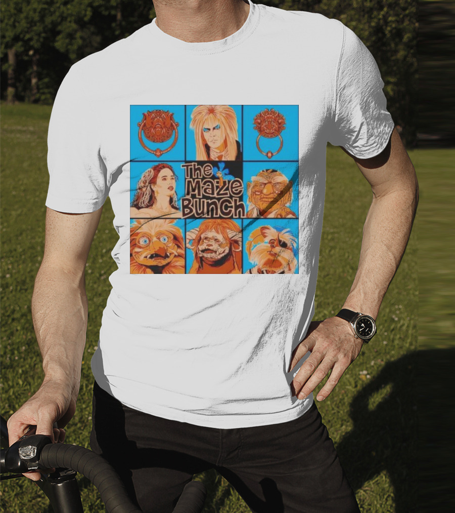 The Maze Bunch Labyrinth Tribute Icons T-Shirt