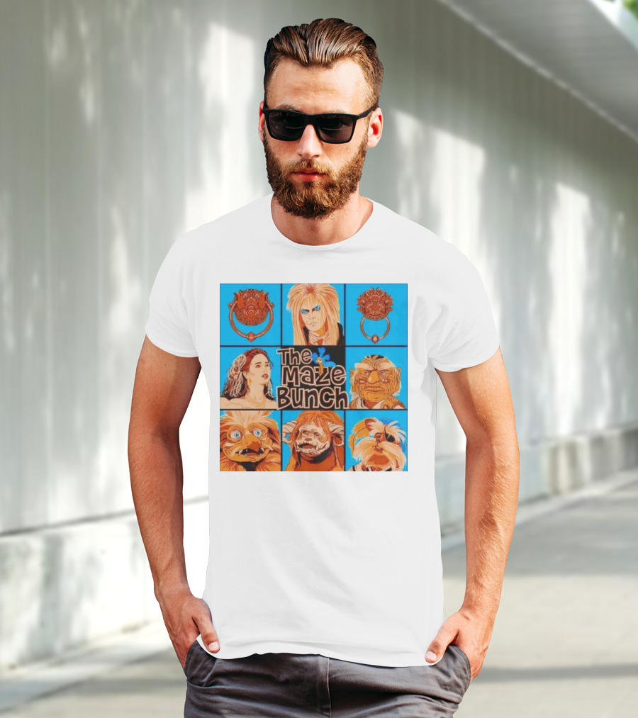 The Maze Bunch Labyrinth Tribute Icons T-Shirt