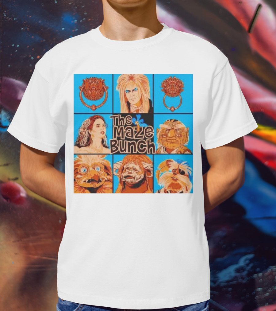 The Maze Bunch Labyrinth Tribute Icons T-Shirt
