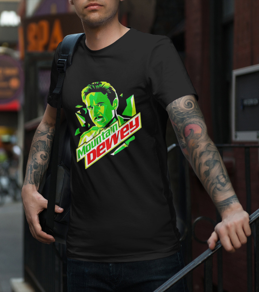 Mountain Dewey Riley Retro Green T-Shirt