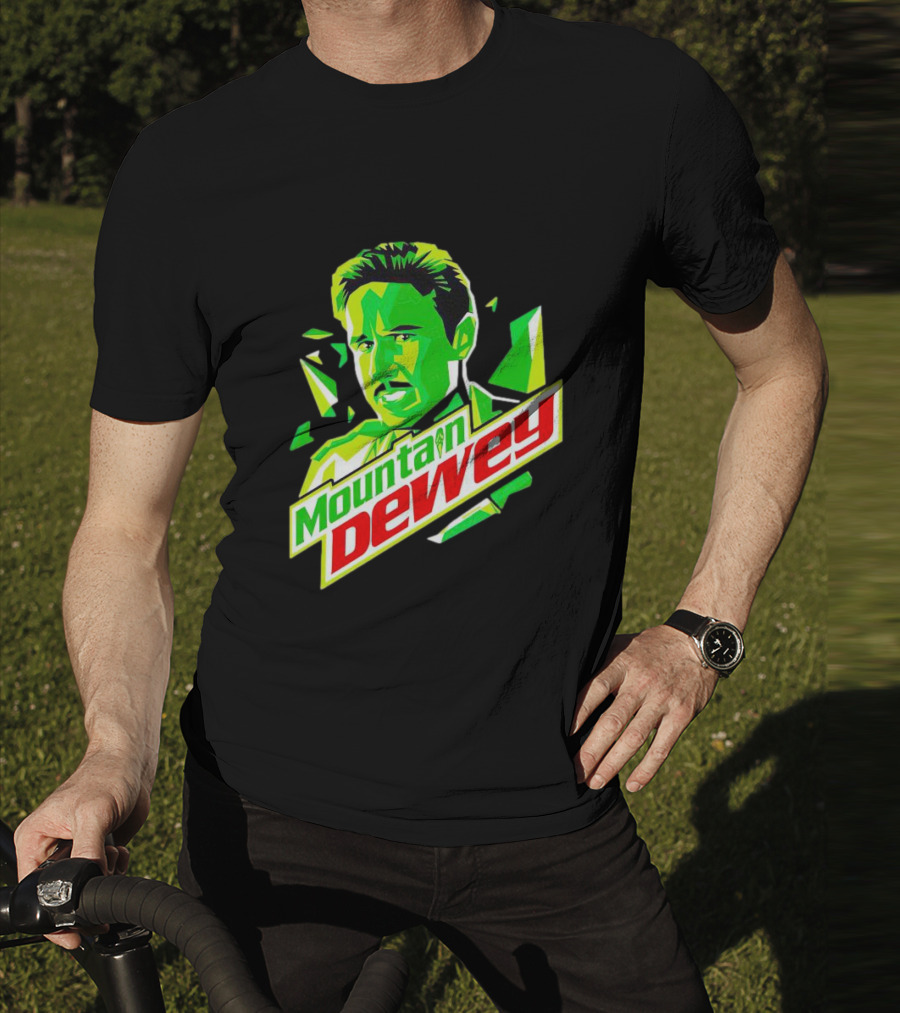 Mountain Dewey Riley Retro Green T-Shirt