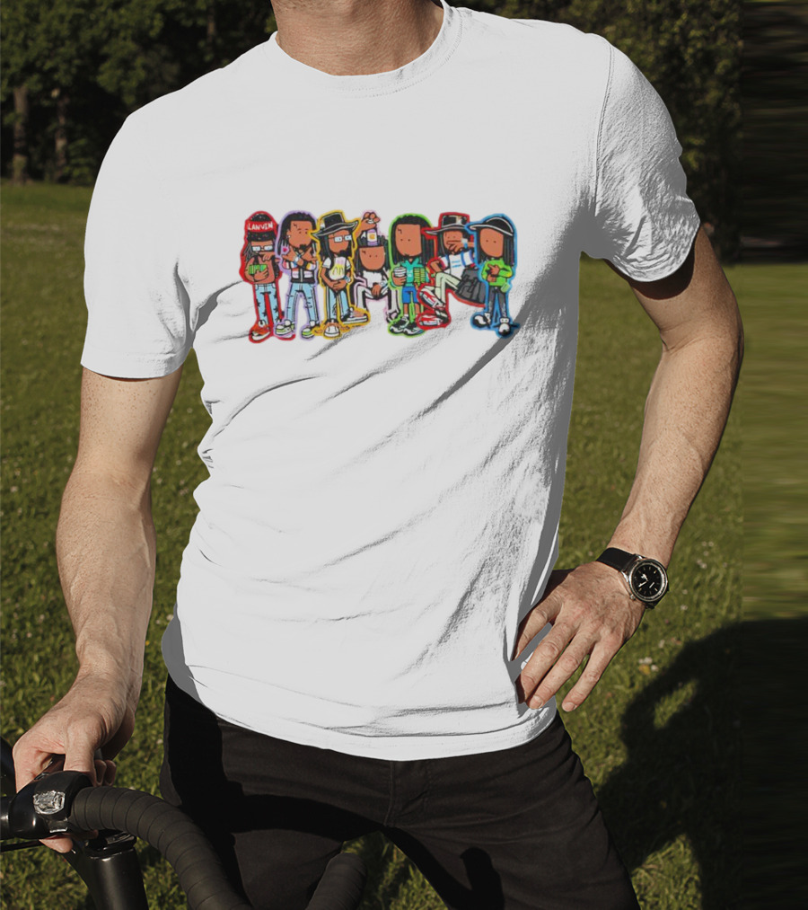 Flawless Like Me Cartoon Characters Street Fashion Lanvin T-Shirt
