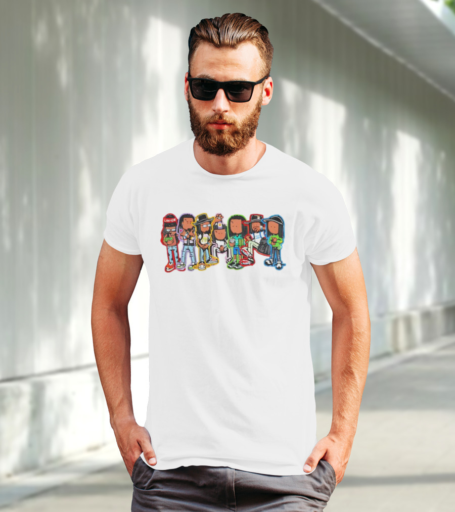 Flawless Like Me Cartoon Characters Street Fashion Lanvin T-Shirt
