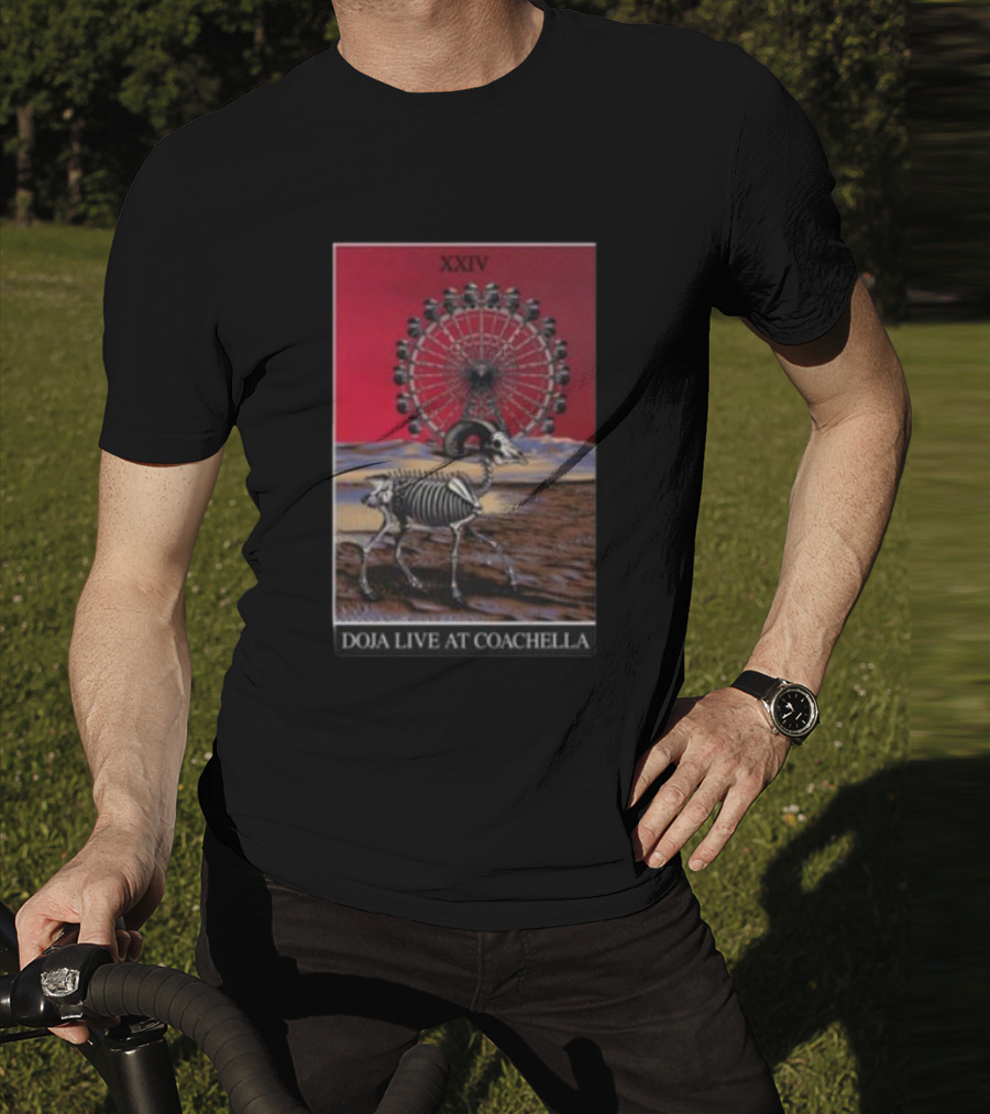XXIV Doja Live At Coachella Tarot Card T-Shirt