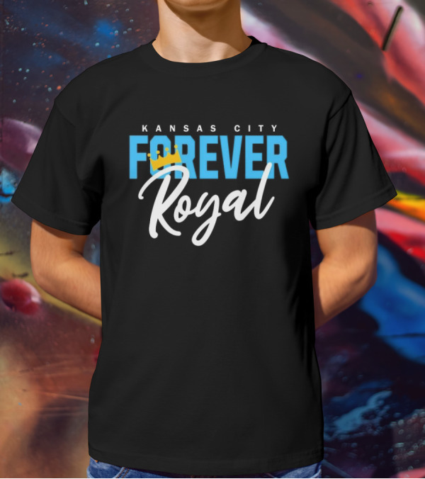 Kansas City Crown Forever Royal T-Shirt