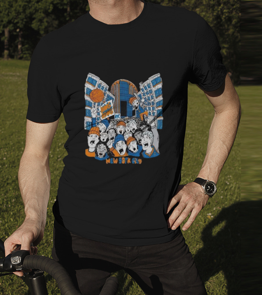 New York City Basketball NYC Knicks Fans Bing Bong T-Shirt
