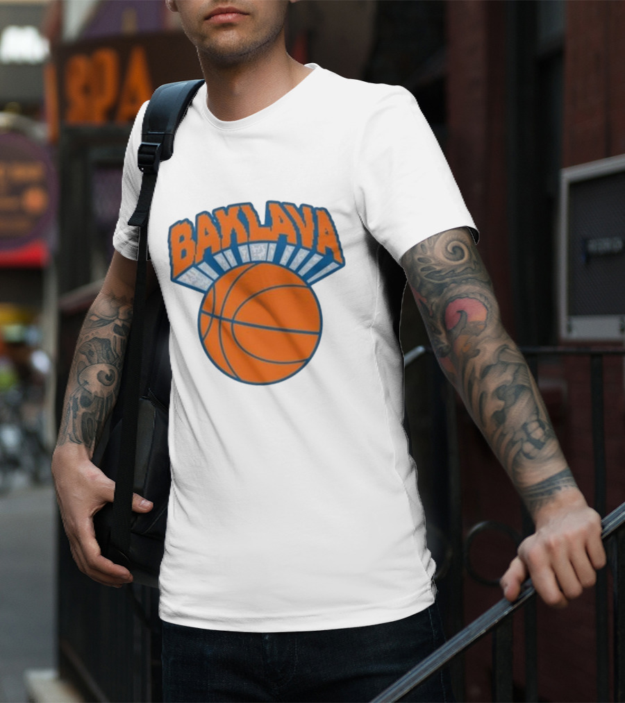Action Bronson Baklava Basketball Knicks T-Shirt