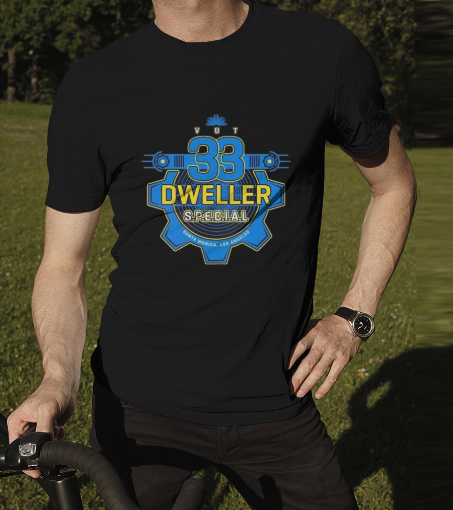 Vault 33 Dweller S.P.E.C.I.A.L. Santa Monica Los Angeles Fallout TV T-Shirt