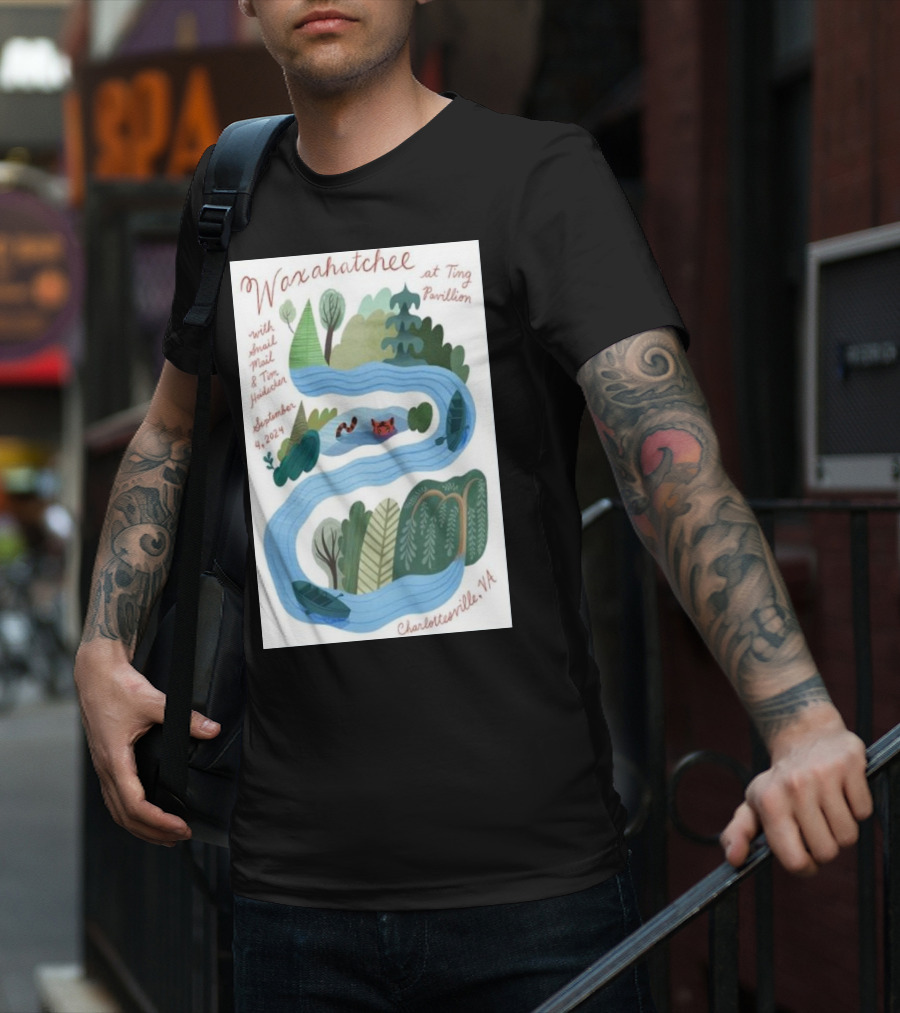 Waxahatchee At Ting Pavilion With Snail Mail And MJ Lenderman Charlottesville VA September 8 T-Shirt