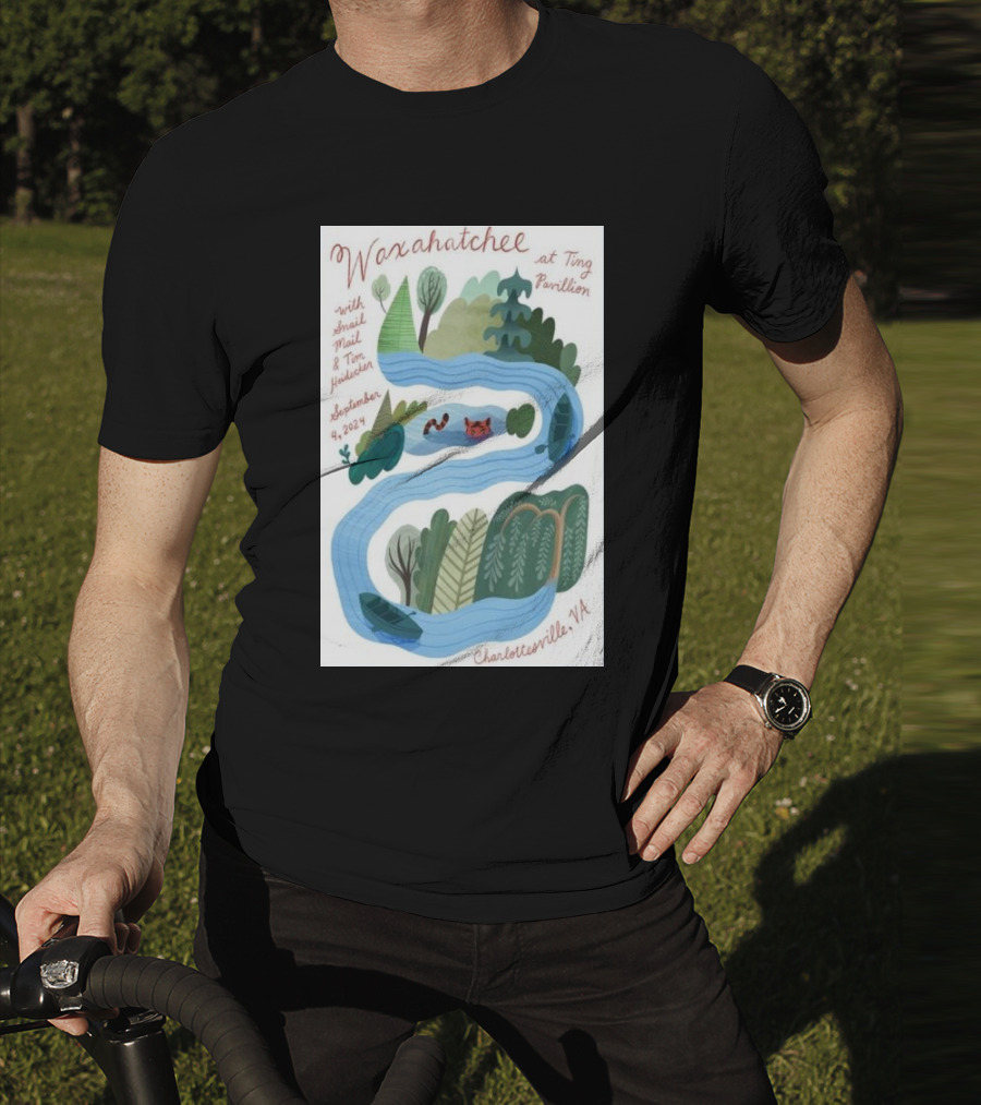 Waxahatchee At Ting Pavilion With Snail Mail And MJ Lenderman Charlottesville VA September 8 T-Shirt