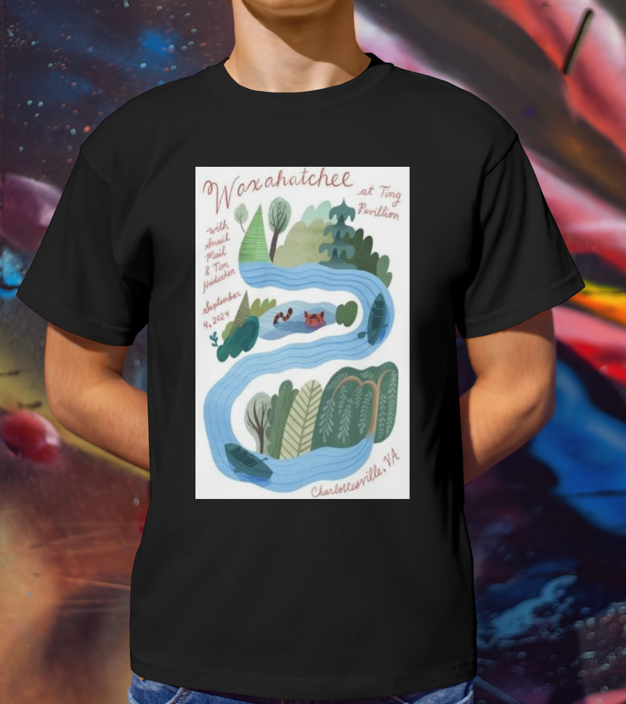 Waxahatchee At Ting Pavilion With Snail Mail And MJ Lenderman Charlottesville VA September 8 T-Shirt
