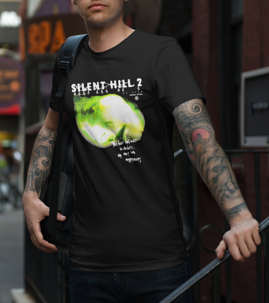 Silent Hill 2 Restless Dreams The Door That Wakes In Darkness Opens Into Nightmares T-Shirt