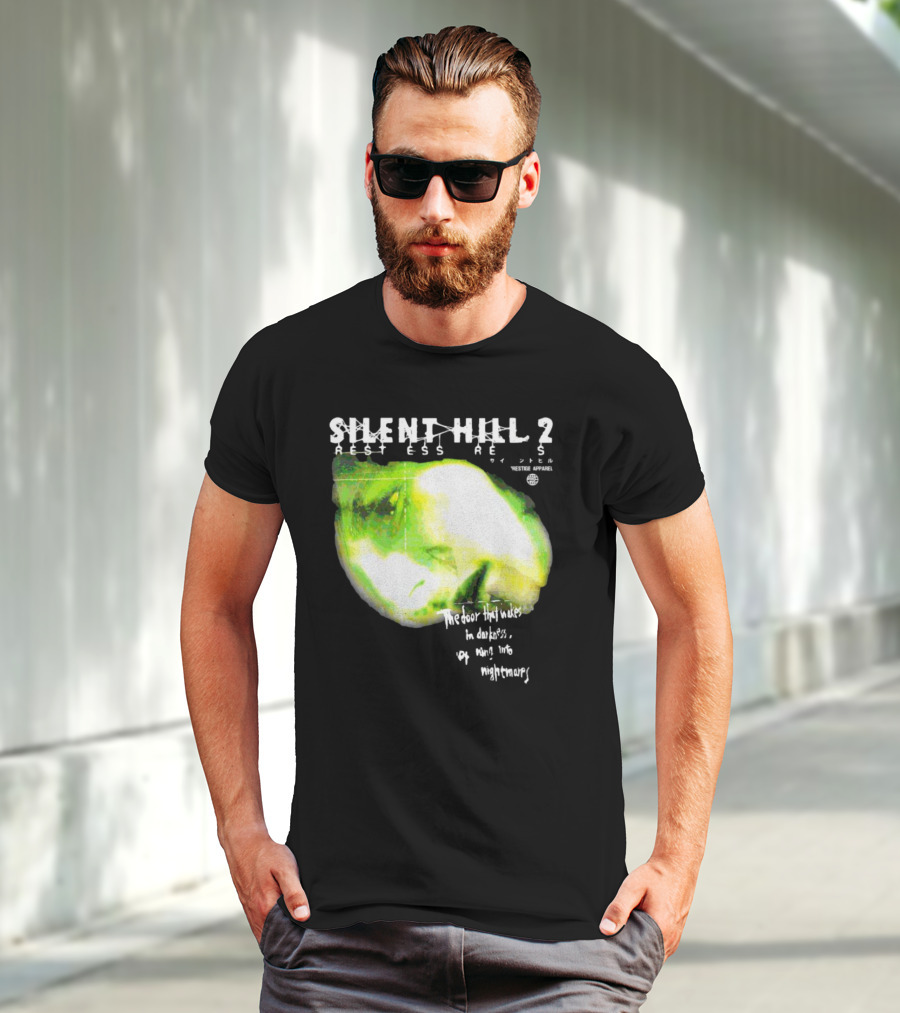 Silent Hill 2 Restless Dreams The Door That Wakes In Darkness Opens Into Nightmares T-Shirt