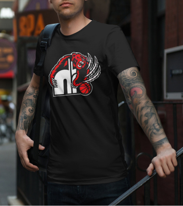 Konchjitty55 Hustle Bear Claw Basketball T-Shirt