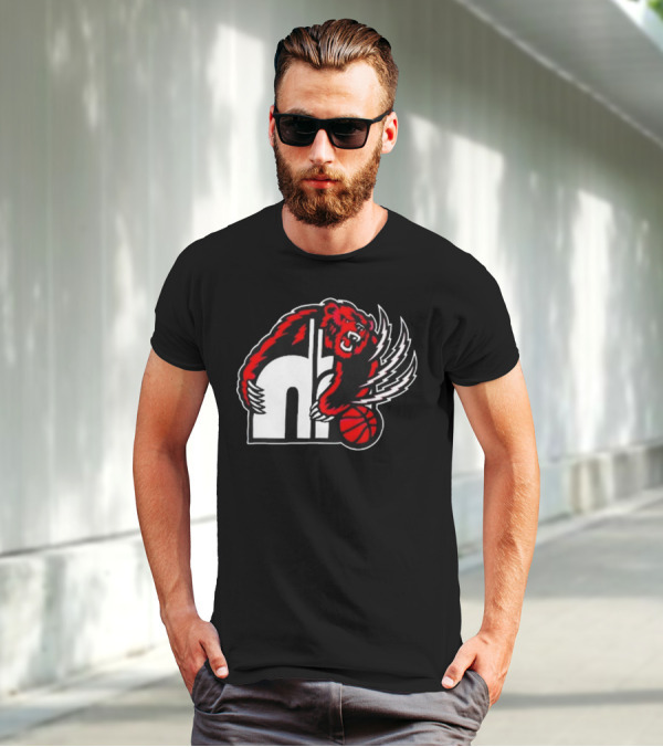 Konchjitty55 Hustle Bear Claw Basketball T-Shirt