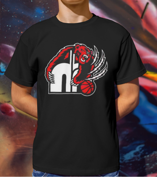 Konchjitty55 Hustle Bear Claw Basketball T-Shirt
