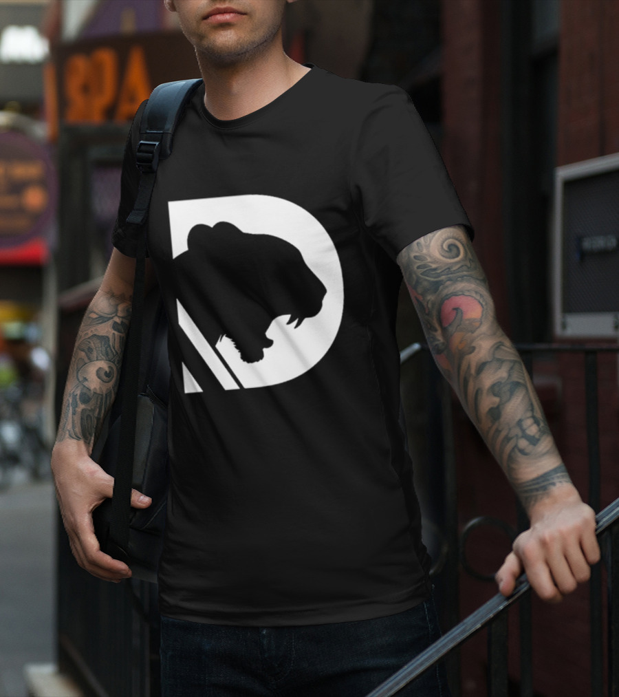 Florida Democrats Panther Logo With Letter D John Fetterman T-Shirt