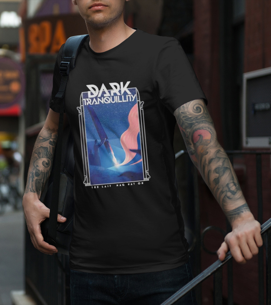 Dark Tranquillity The Last Imagination Cosmic Journey In Night Sky T-Shirt