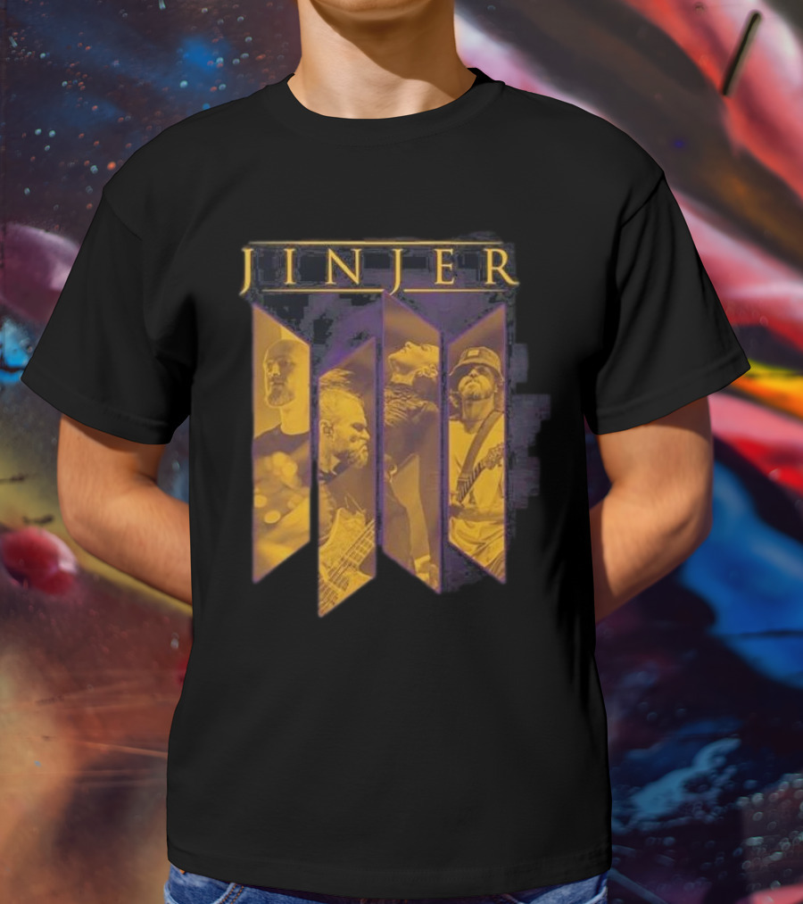 Jinjer Band Members Live Performance T-Shirt