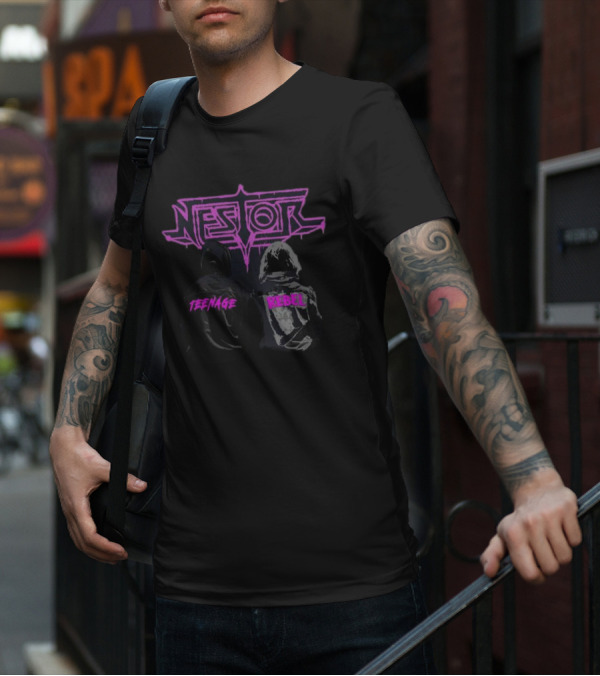 Nestor Teenage Rebel Duo In Hooded Jackets T-Shirt