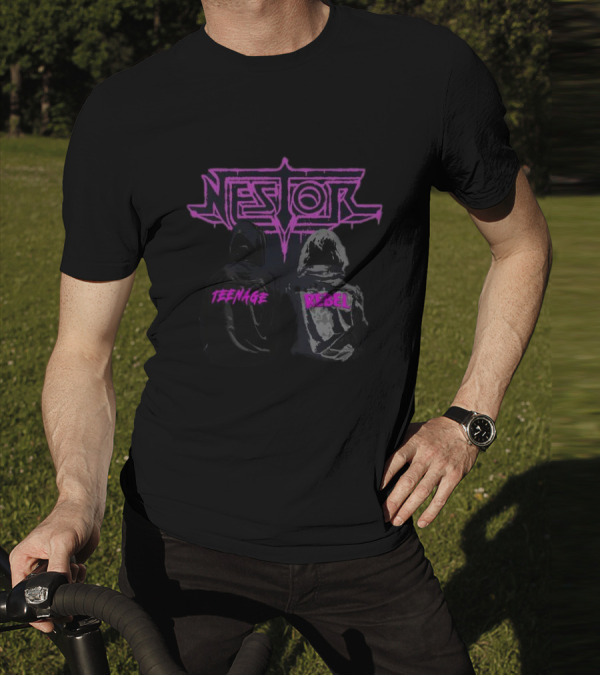 Nestor Teenage Rebel Duo In Hooded Jackets T-Shirt