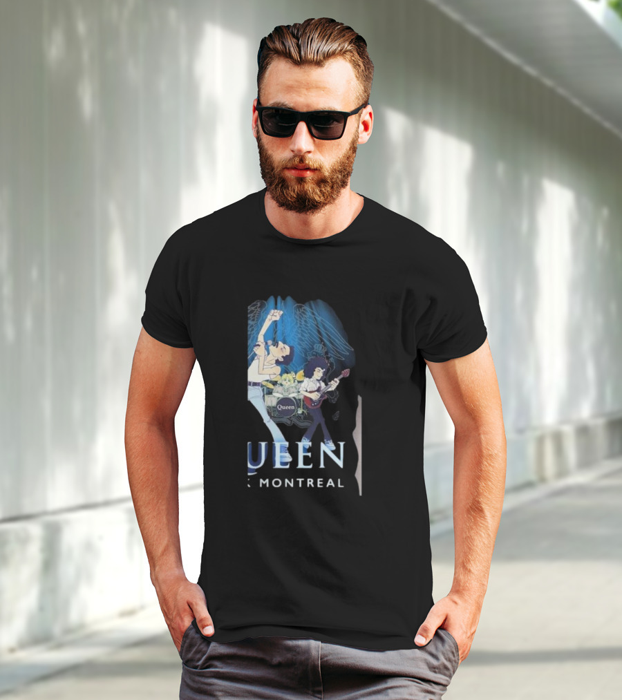 Queen Rock Montreal Animated Concert Scene T-Shirt
